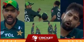 बीच मैदान Babar Azam ने Haris Rauf को जड़ा थप्पड़, Video  