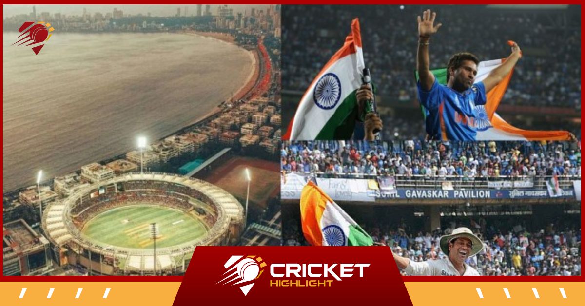 Wankhede Stadium में Sachin Tendulkar के statue का अनावरण  