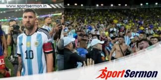 World Cup Qualifier: Messi Astounds As Police Hit Fans  