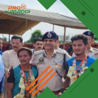 घगवाल पुलिस द्वारा कबड्डी प्रतियोगिता का आयोजन, नृसिंह टीम जीती  