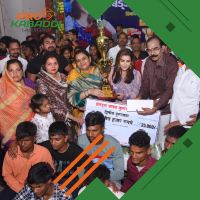 कमल कप का फाइनल मंदरौद ने जीता, एक्ट्रेस शिल्पा ने दी विजेता को ट्रॉफी  