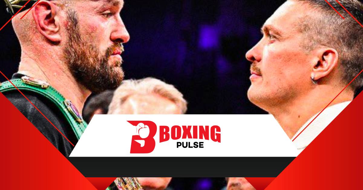 Oleksandr Usyk VS Tyson Fury: लड़ाई नज़दीक आ रही है  