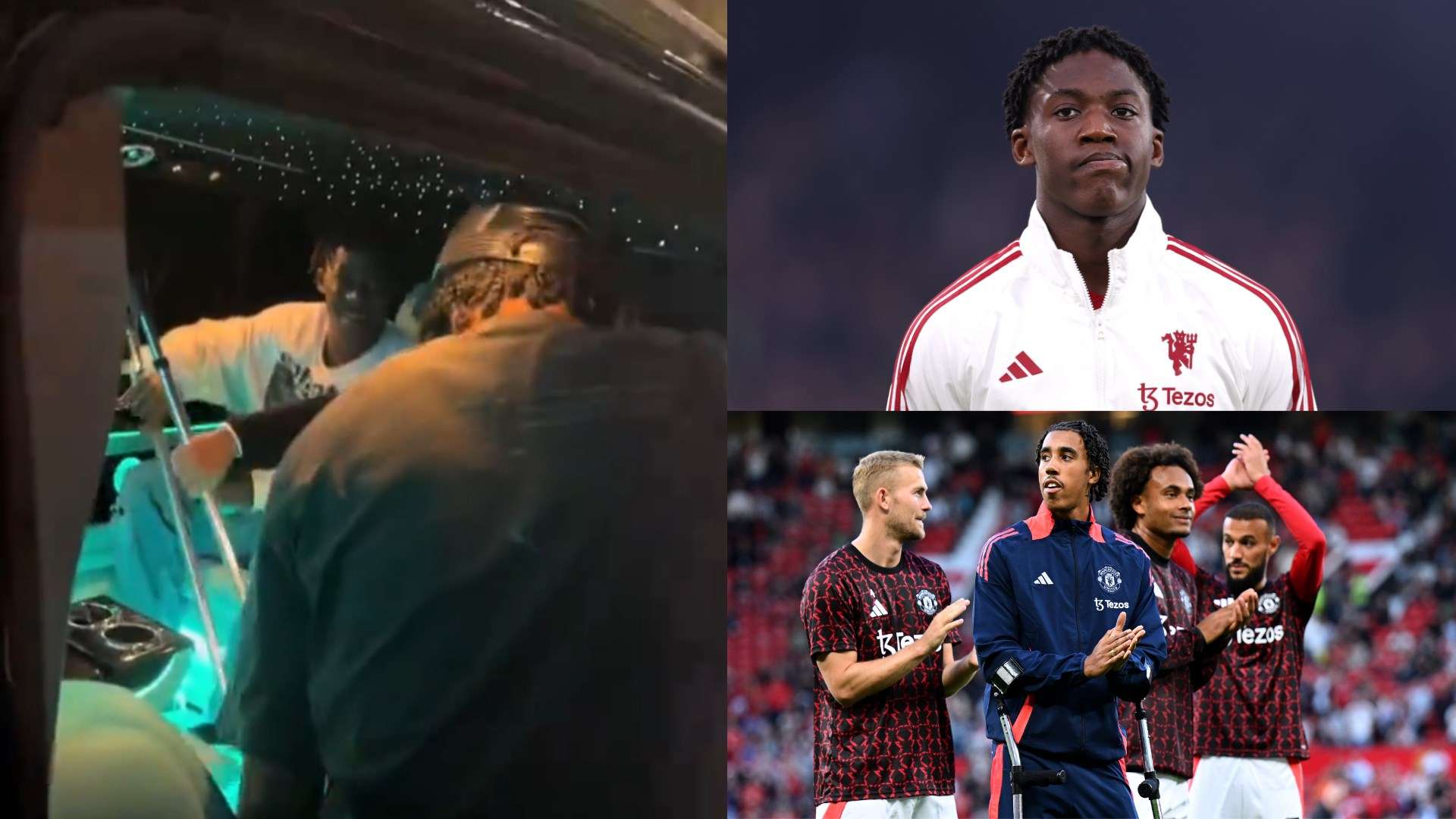 📽️ | 'You're so slow bro!' - Mainoo mocks injured Yoro  