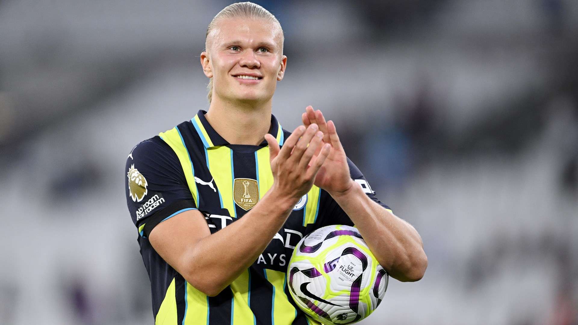 Haaland breaks 30-year record with another hat-trick  