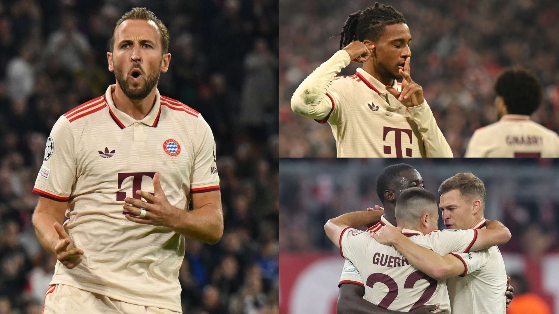 Kane hits four as Bayern run riot in Champions League  