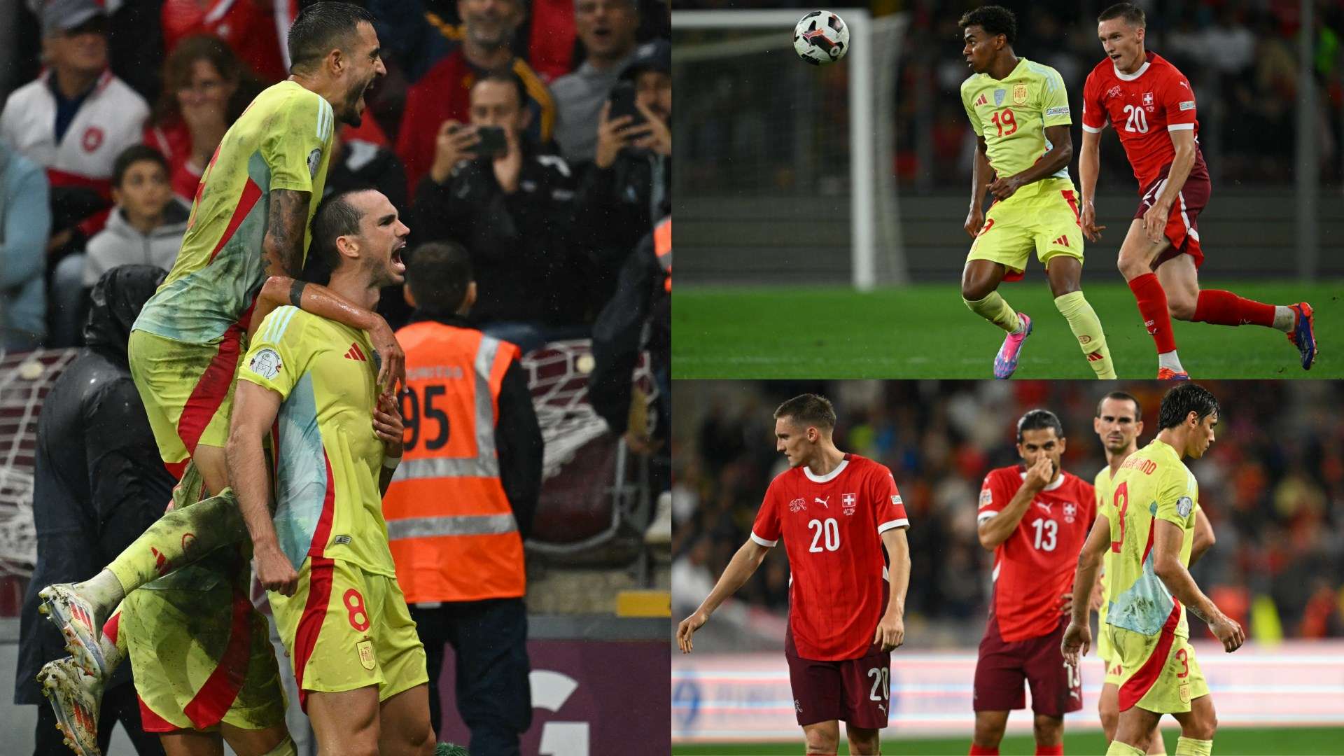 Yamal works magic as 10-man Spain rout sorry Swiss  