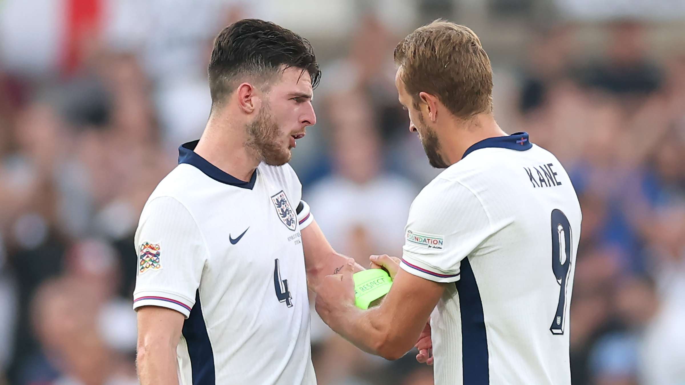 Rice reveals why he refused to accept armband from Kane  