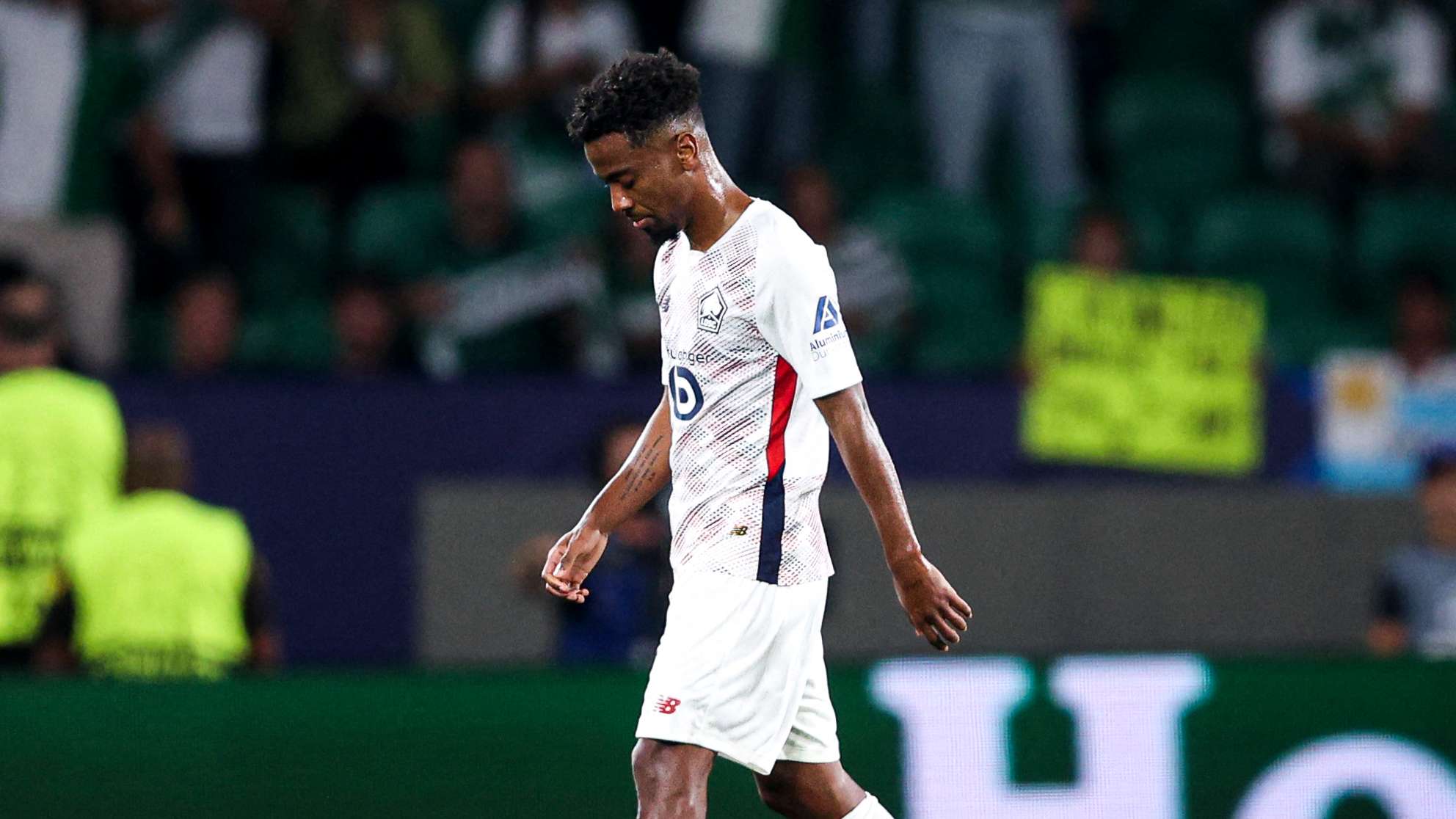 England star Gomes picks up unwanted record with UCL red card  