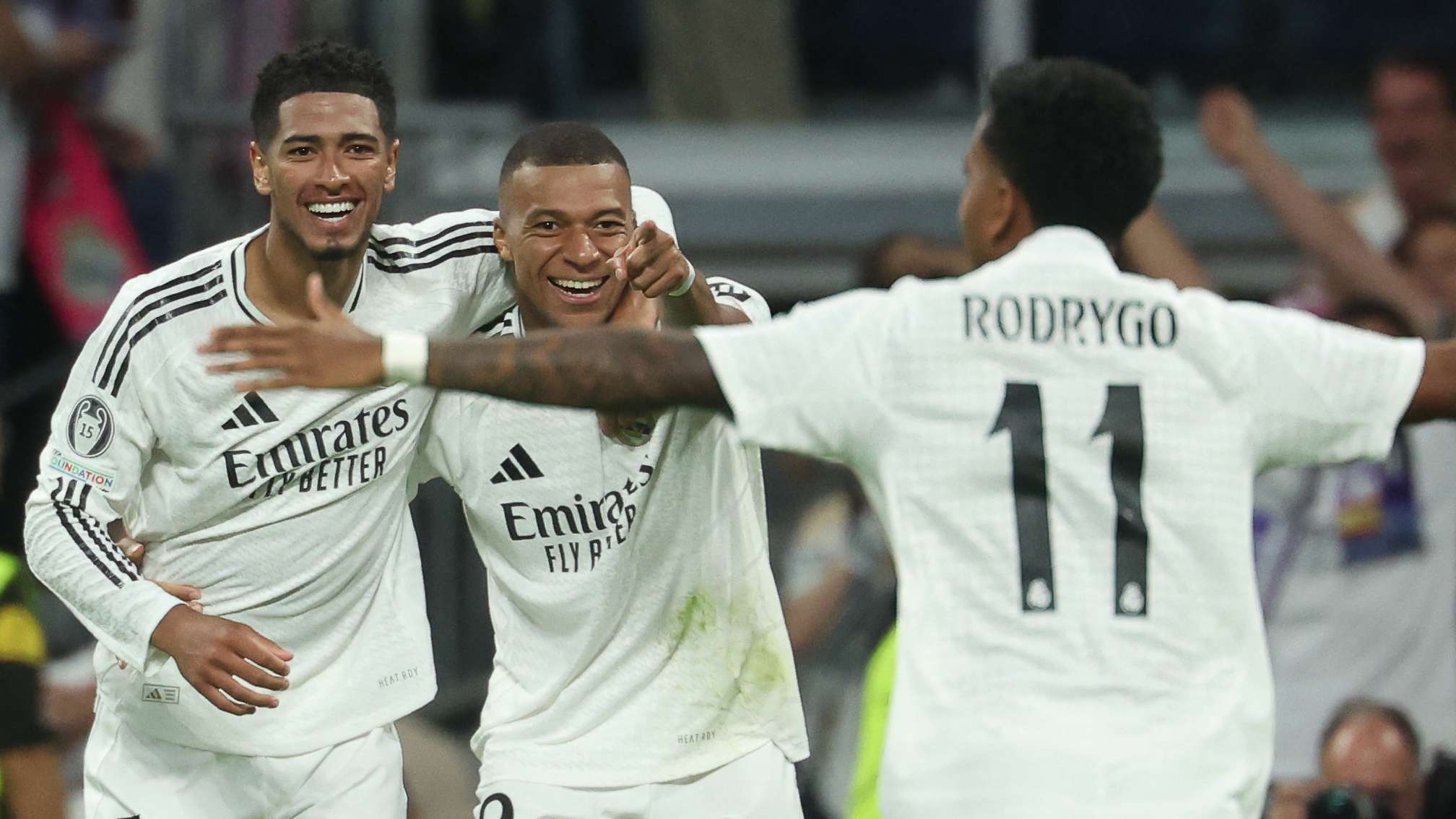 Bellingham addresses reports of tension between him, Mbappe, Vini & Rodrygo  