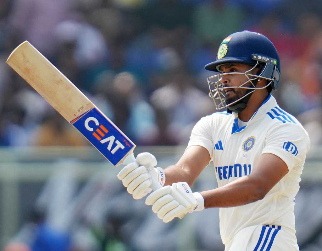 Ricky Bhui, Shreyas Iyer push India D's lead past 300  