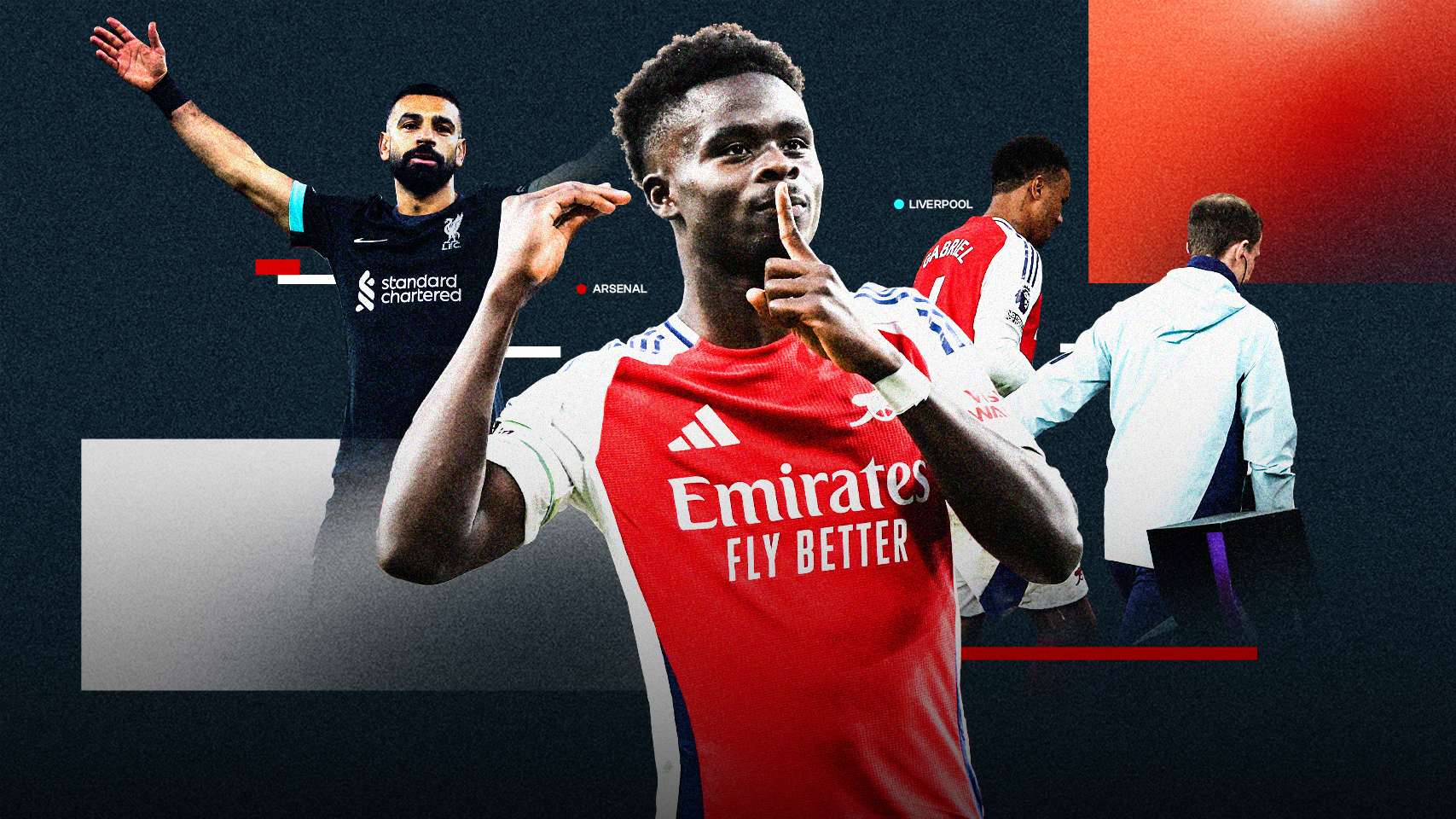 Saka & Salah's epic showdown helps no one but Man City  