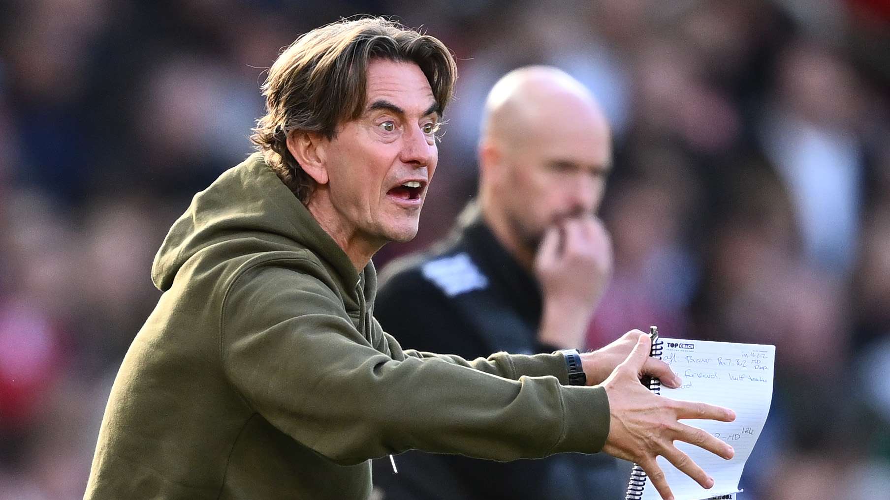 Thomas Frank delivers intriguing reaction to Man Utd job links  