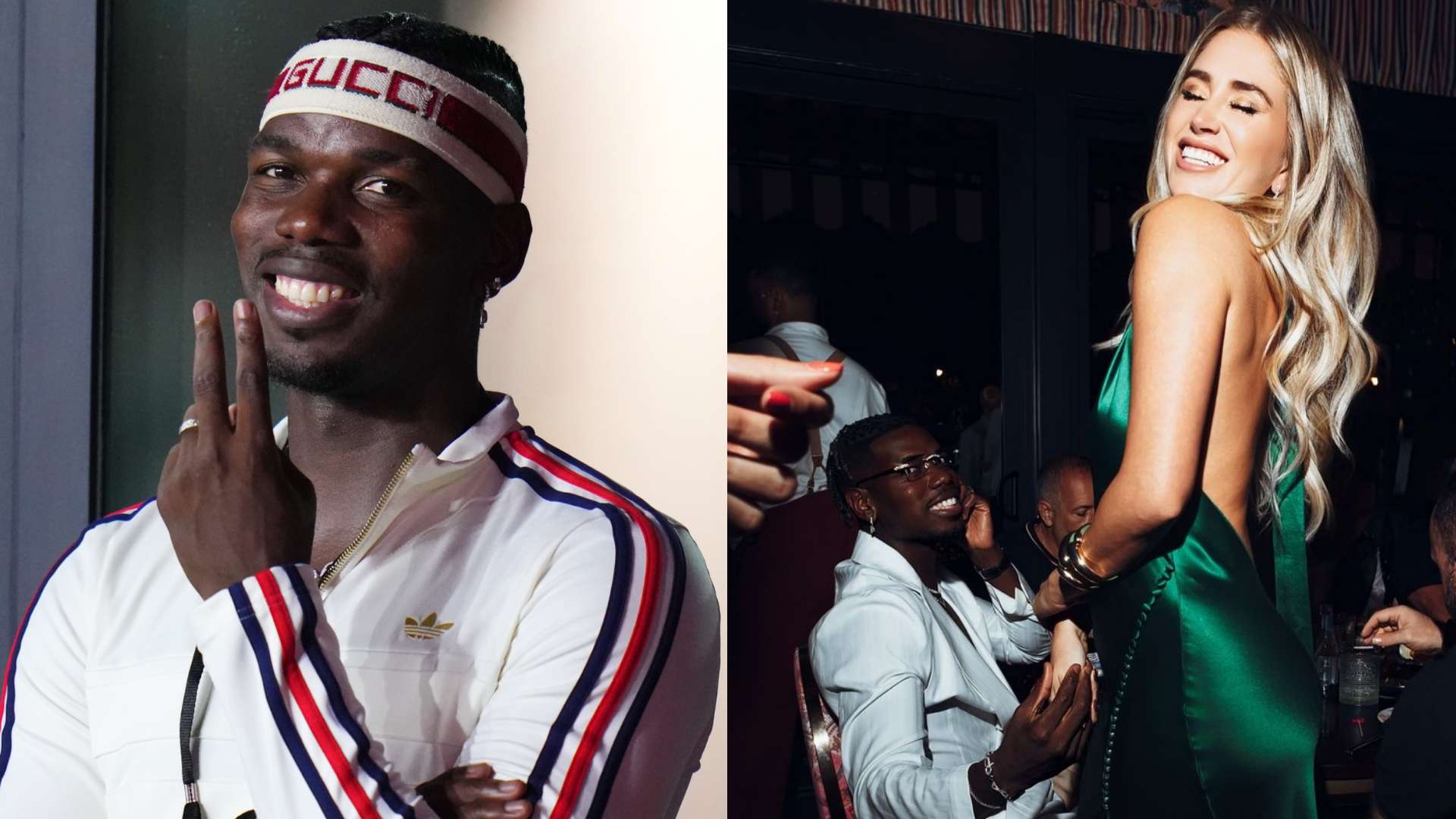 Pogba joins wife’s birthday party after becoming free agent  