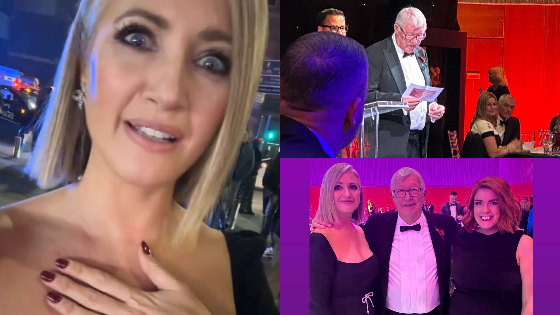 'Evacuate!' - Worrying scenes during Ferguson's gala dinner  