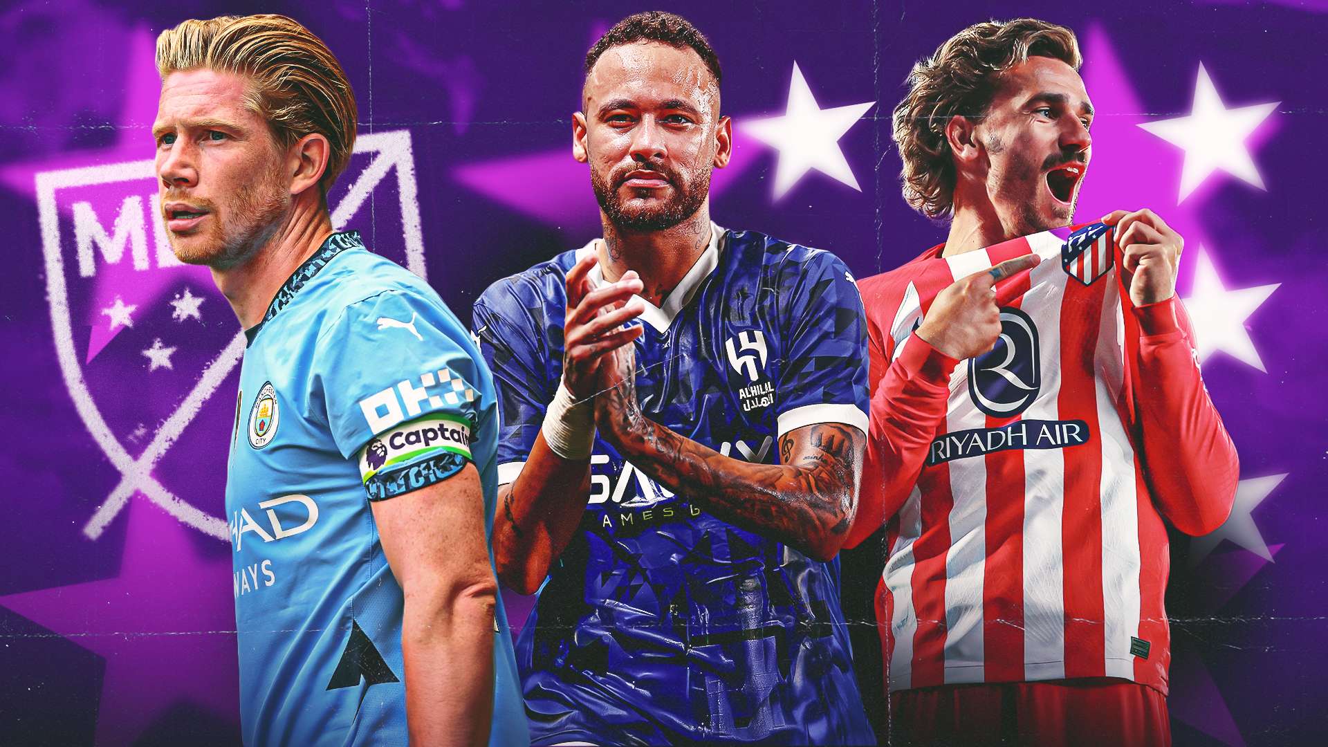 Could Neymar, De Bruyne, Griezmann make MLS mega-moves?  