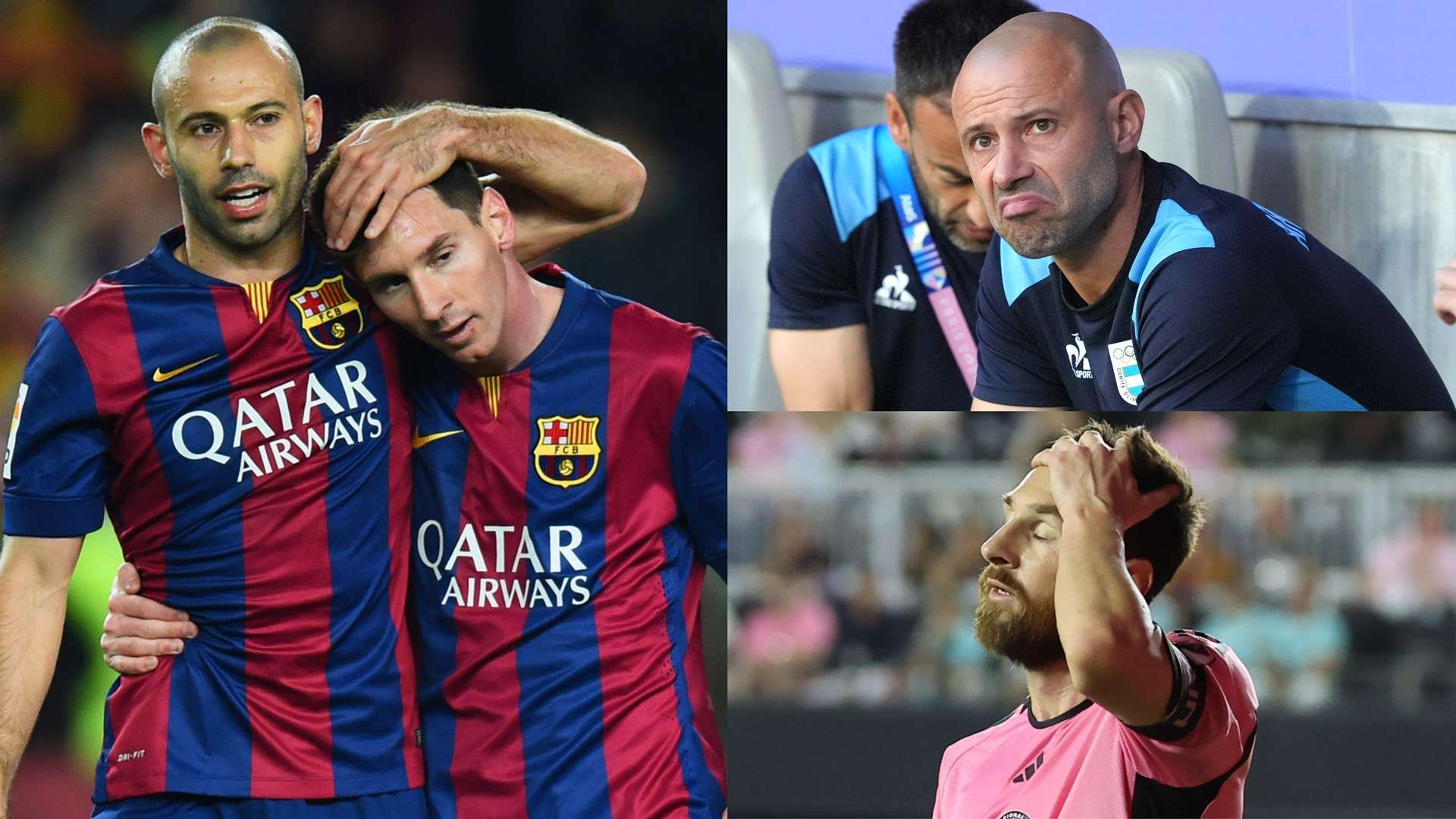 Mascherano is Messi's mate - but can he bring glory to Miami?  