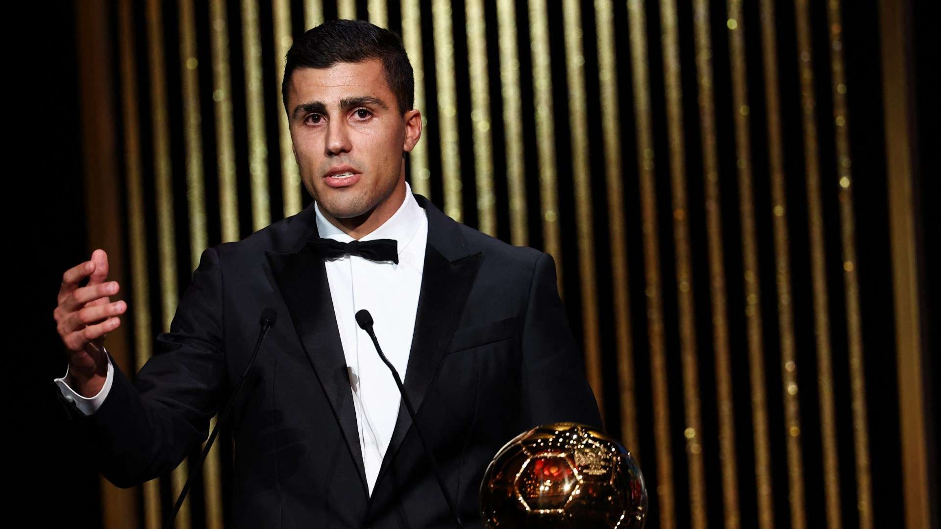 Rodri reveals when he found out he won the Ballon d'Or  