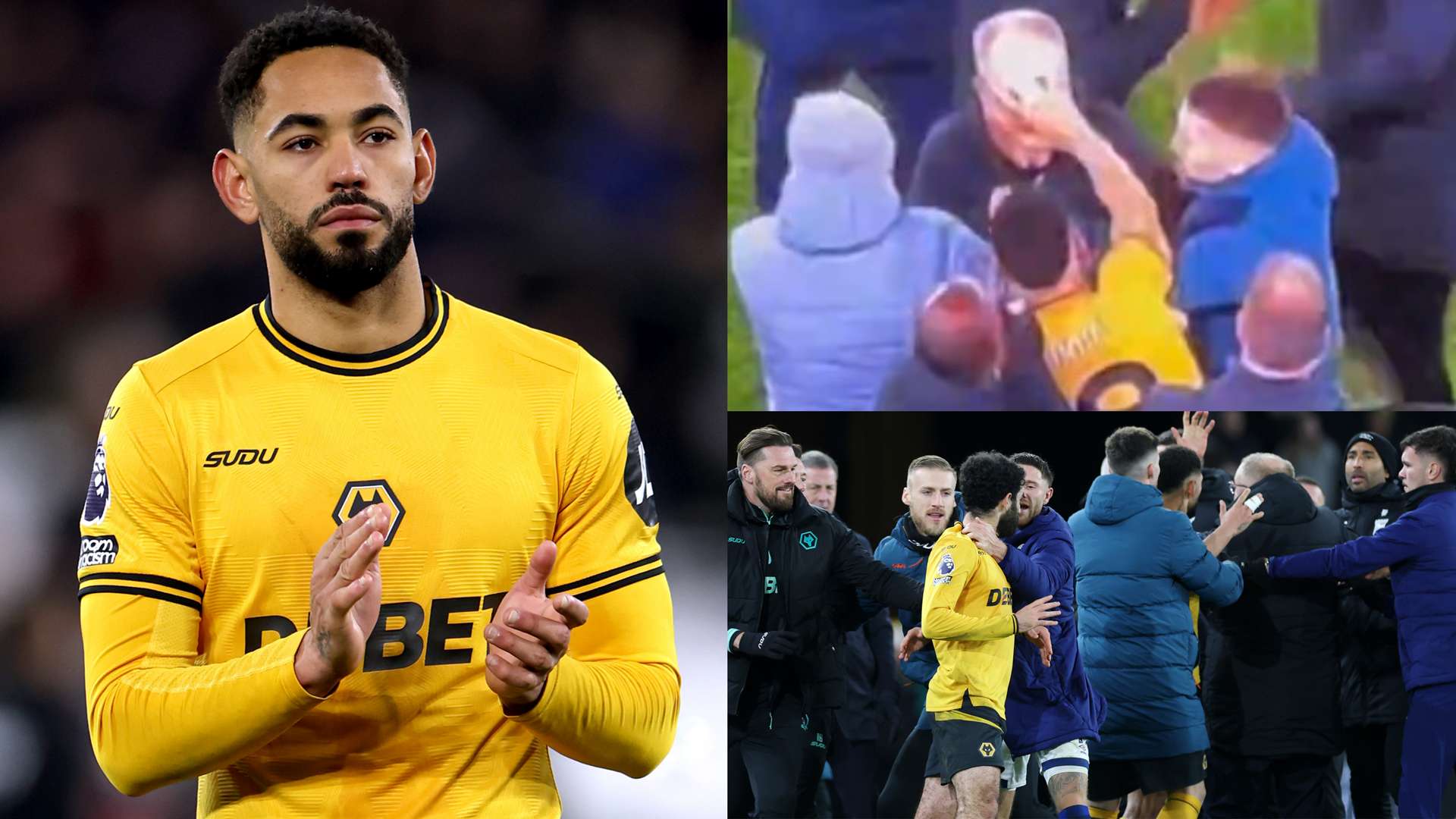 Cunha charged by the FA after ripping glasses off Ipswich security guard  