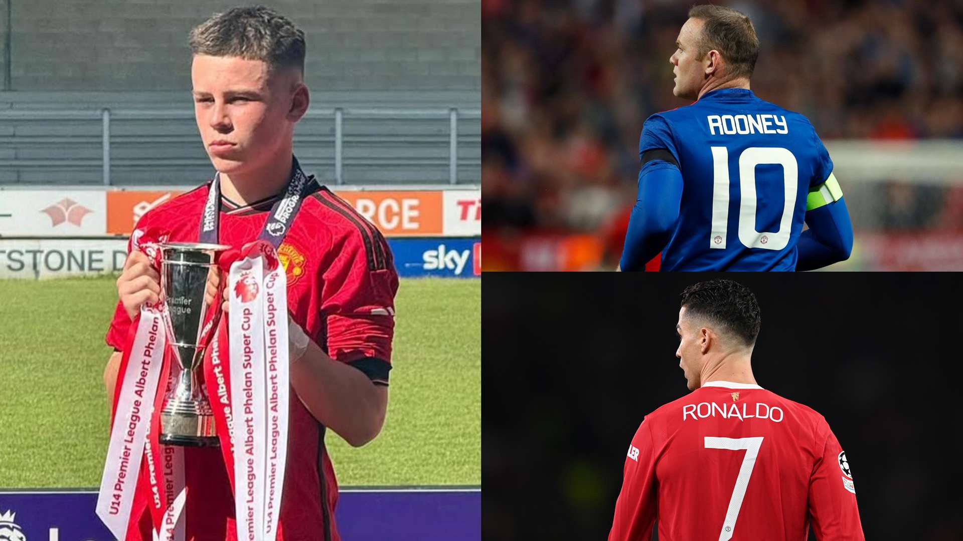 Less Rooney, more Ronaldo! New Utd number for Wayne’s son Kai  
