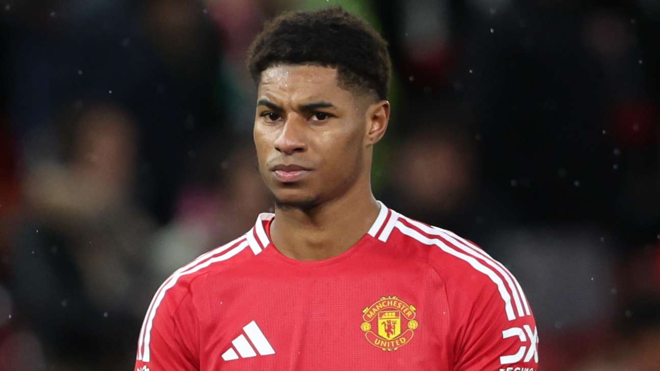 Axed Rashford posts strong four-word reaction to Man Utd's derby win  