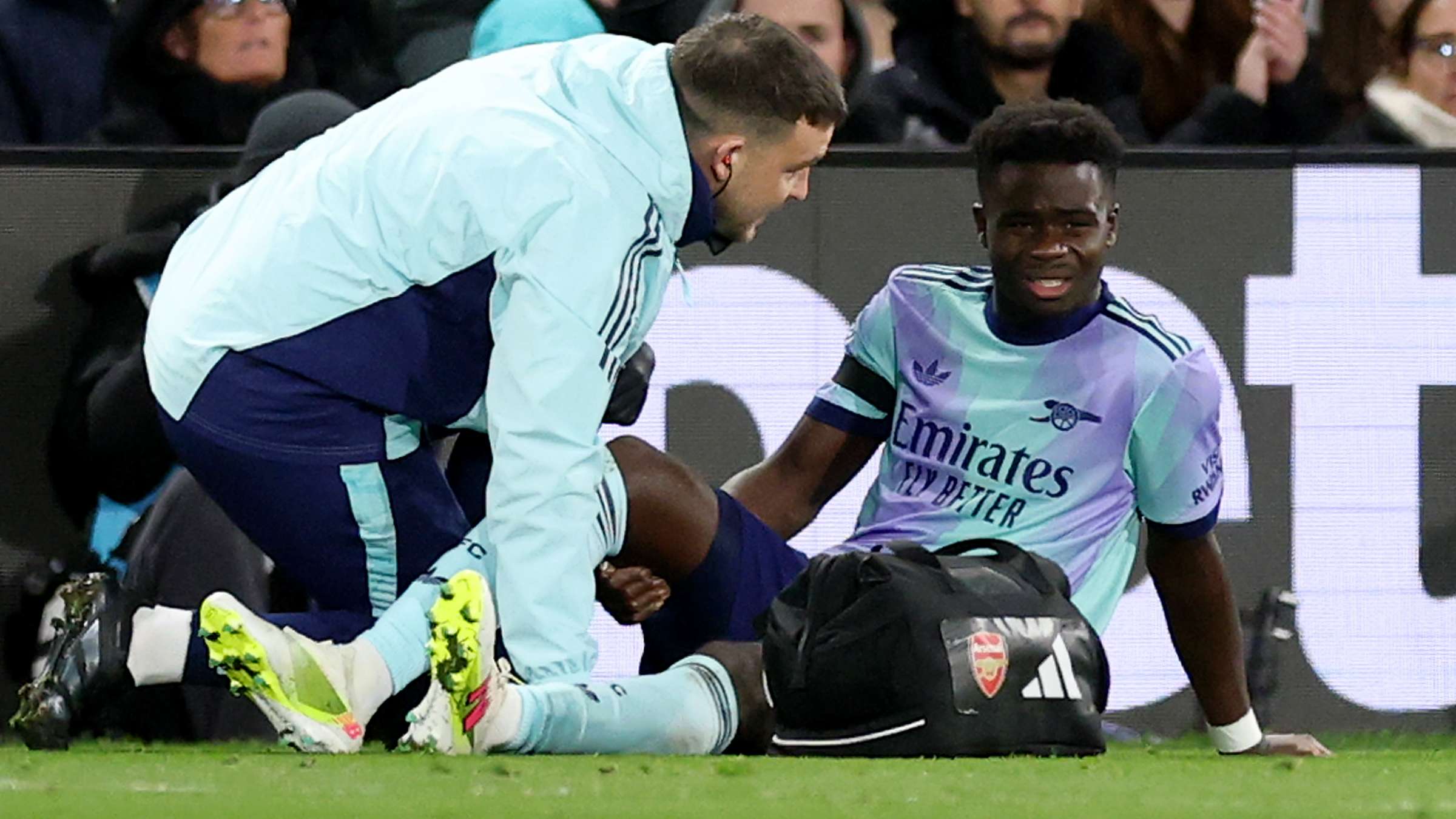 Worrying details about Saka injury as Arsenal fears revealed  