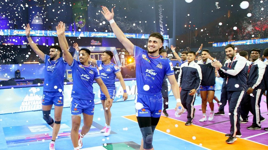 PKL 11 CHAMPIONS - HARYANA STEELERS  