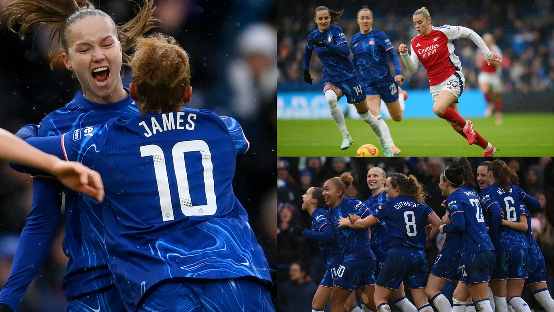 James loves the Bridge! Chelsea super-sub helps down Arsenal  