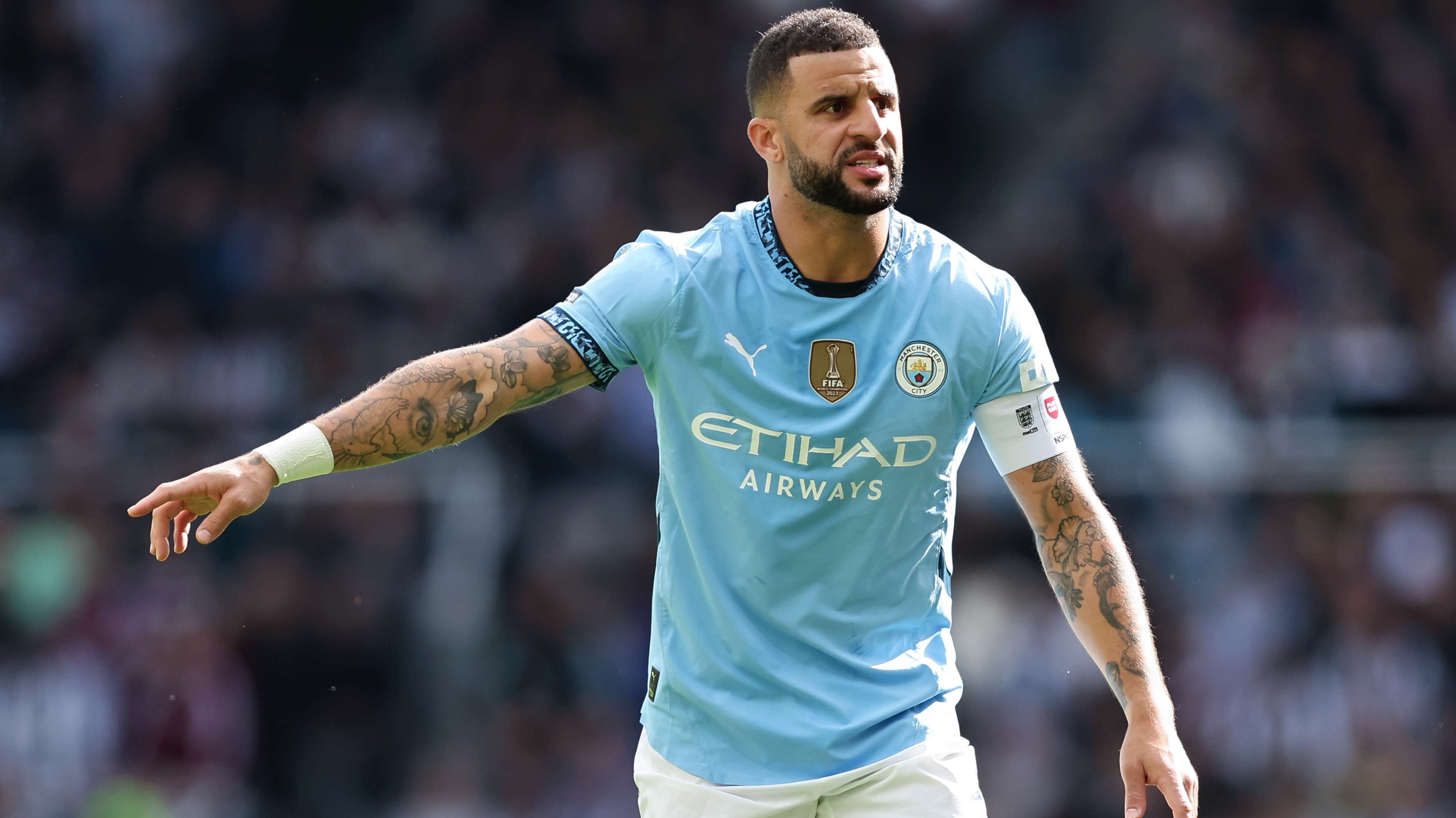 Walker is OUT! Man City captain omitted from Guardiola's squad  