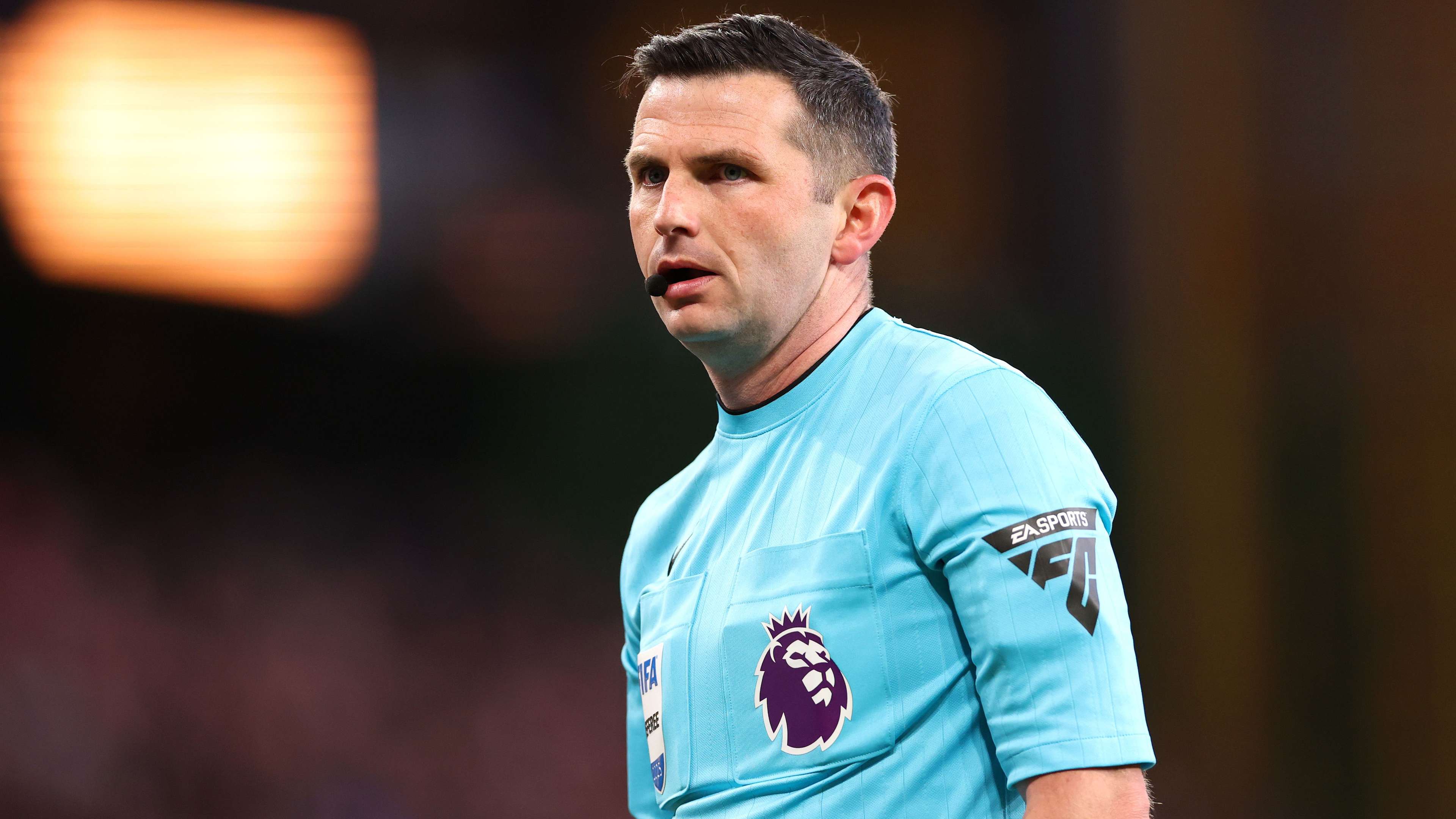 Referee Oliver's family 'under police protection' after threats  