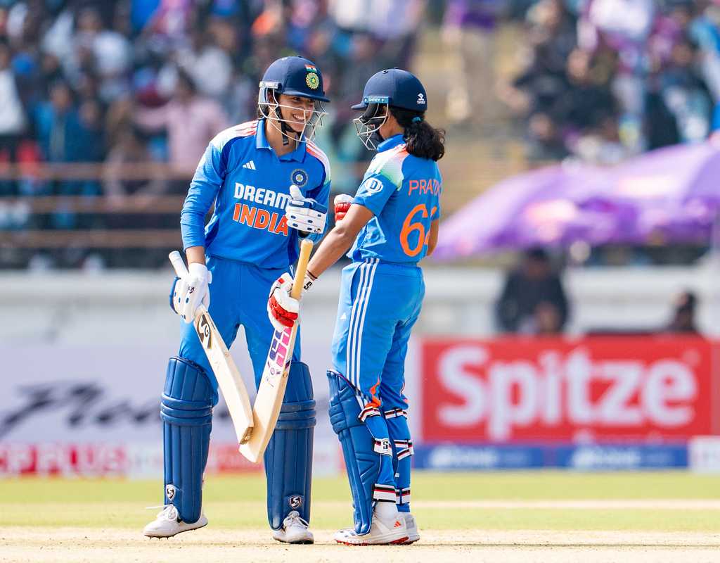 Stats: Pratika, Mandhana power India to their highest ODI total  