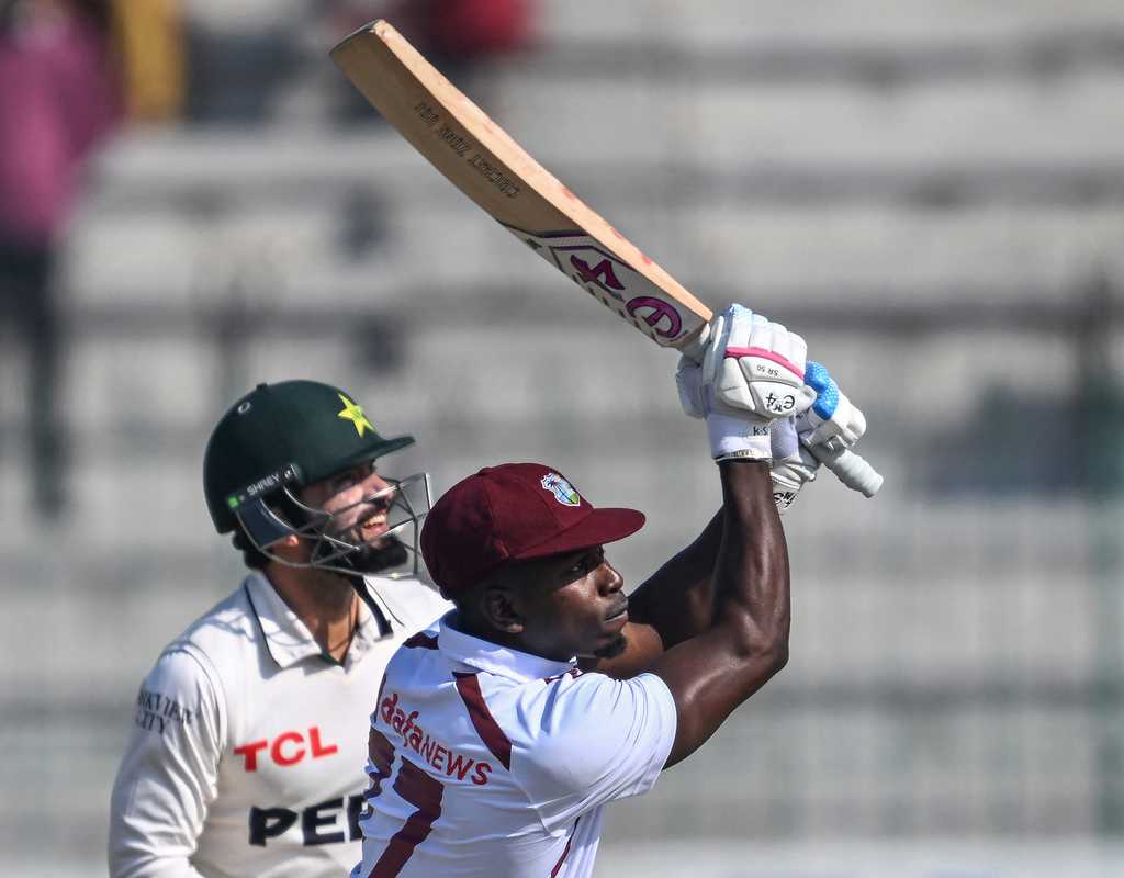Dogged West Indies set Pakistan a target of 254  