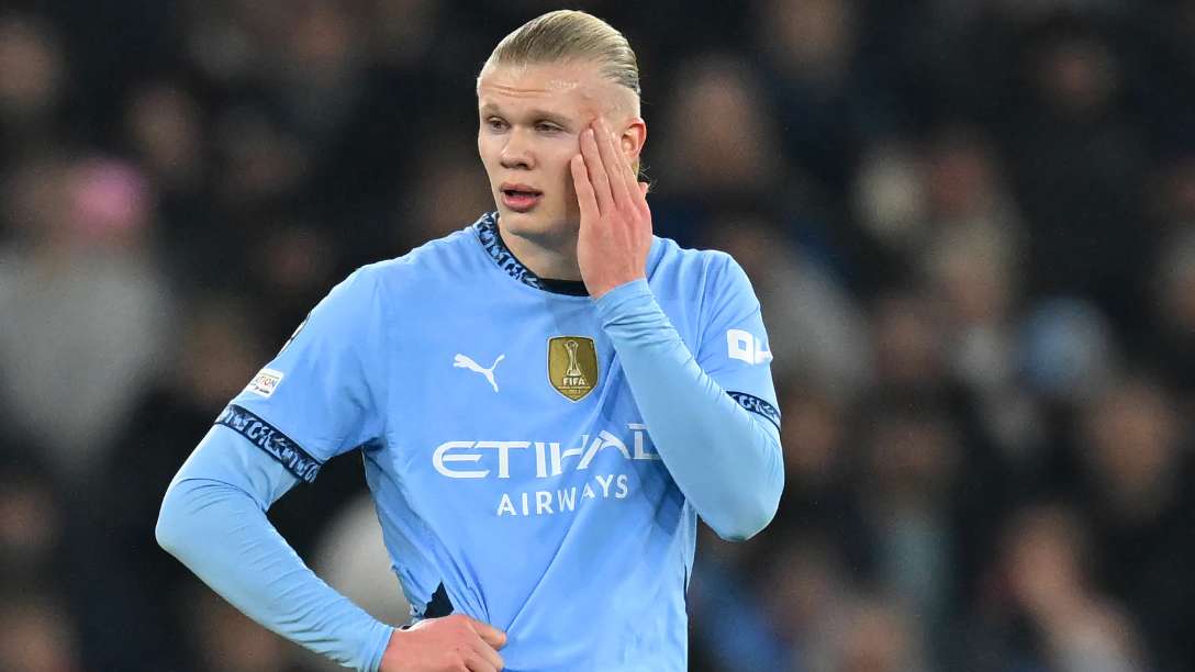 Haaland only fit enough for City bench in must-win Real clash  
