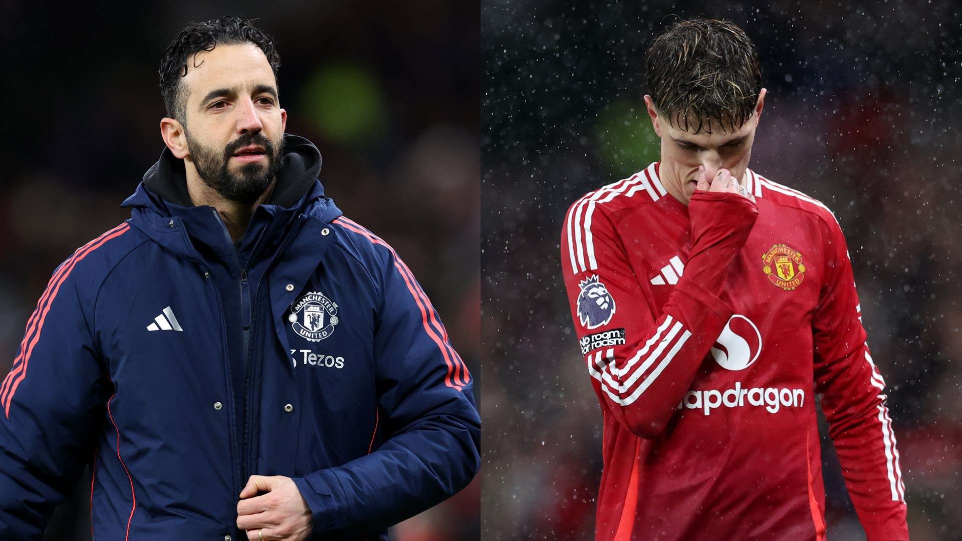 Garnacho breaks silence on early substitution against Ipswich  
