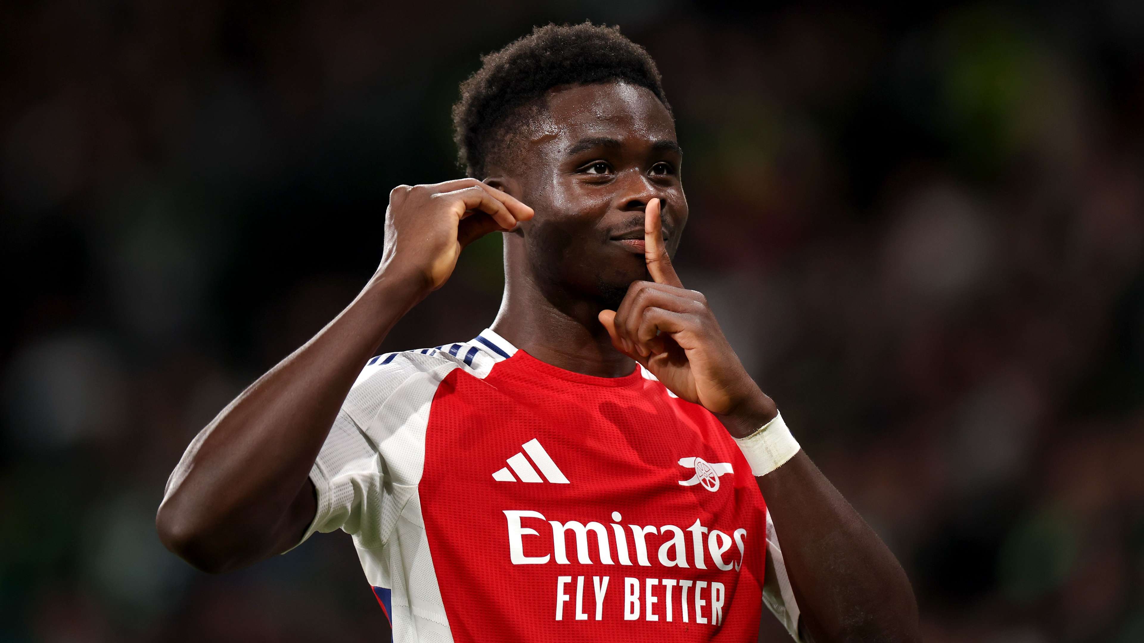 Saka returns to light training following hamstring surgery  