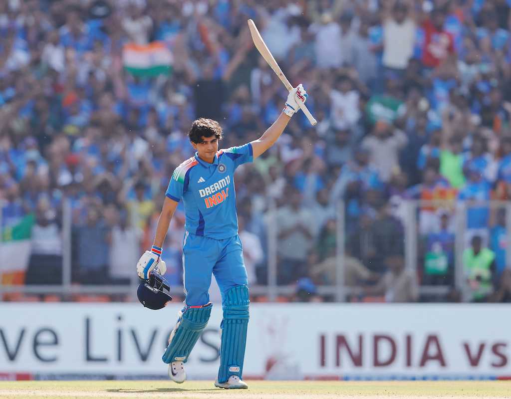 Gill adds consistency to India's form-chasing top-order  