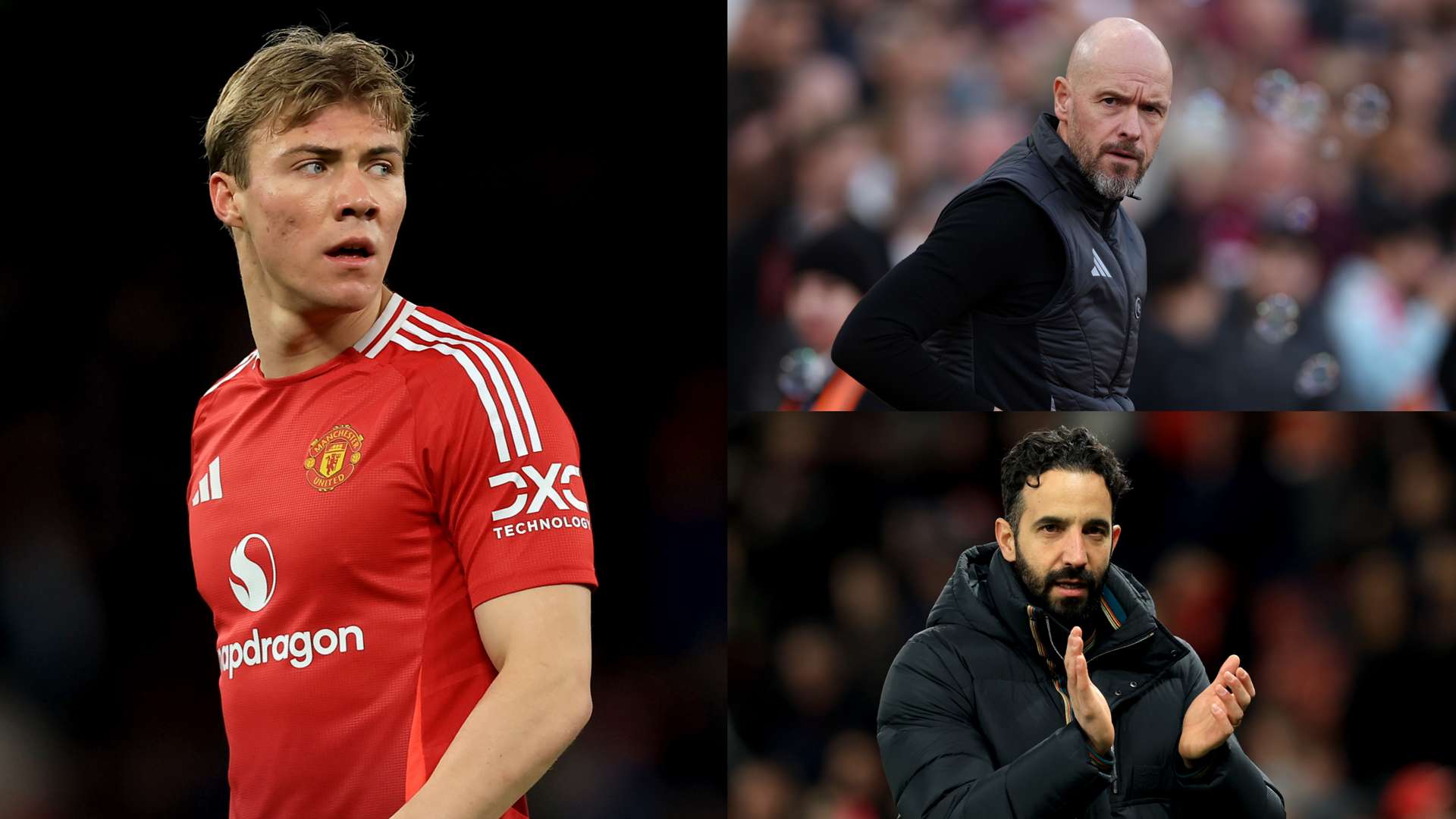 Hojlund vents frustration at Ten Hag's sacking & gives Amorim verdict  