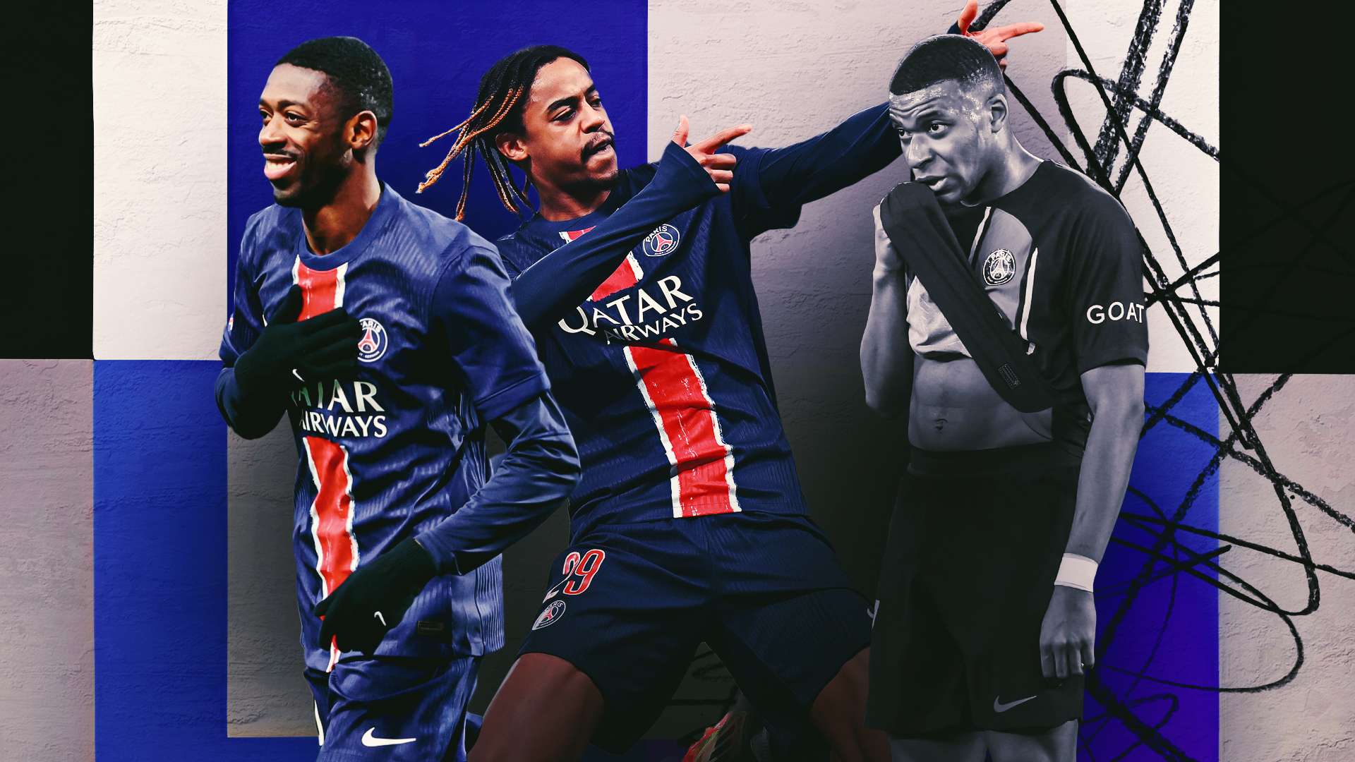 How PSG left Mbappe behind to build electrifiying attack  