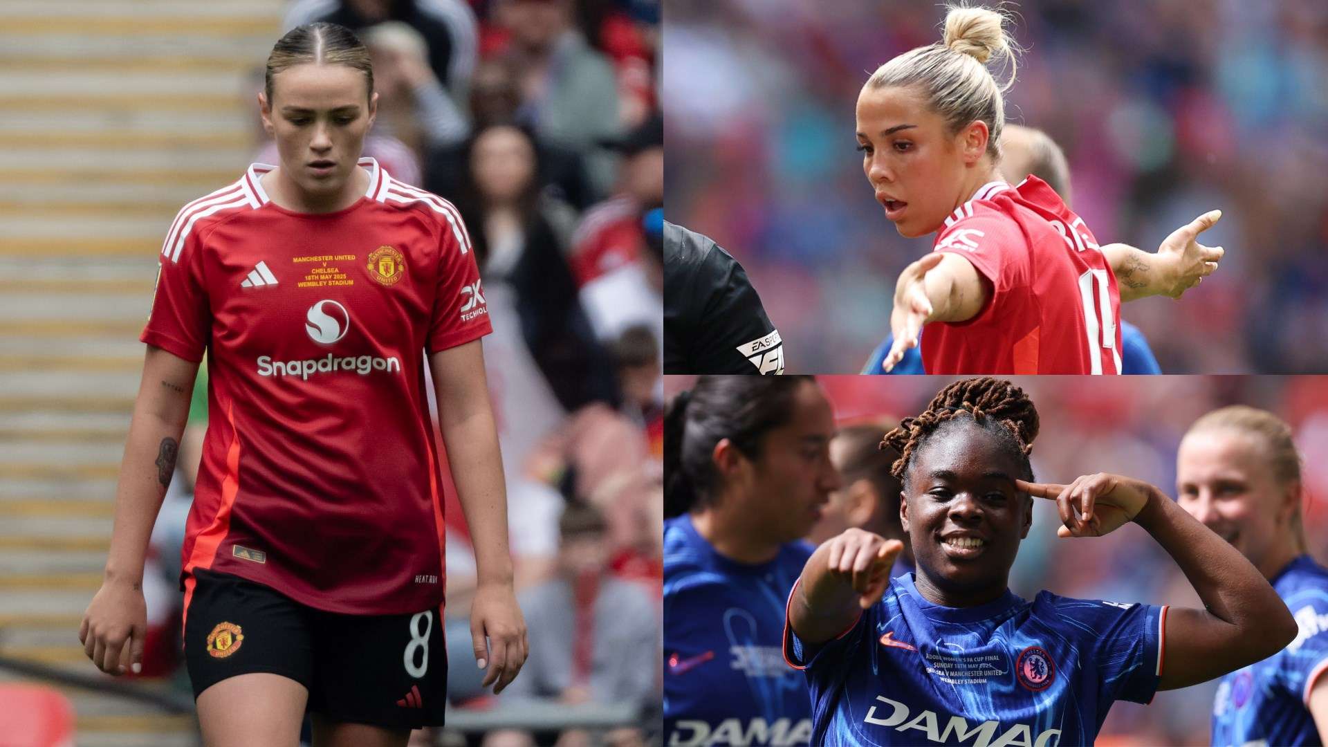 Clinton kept quiet as United fall in FA Cup final  