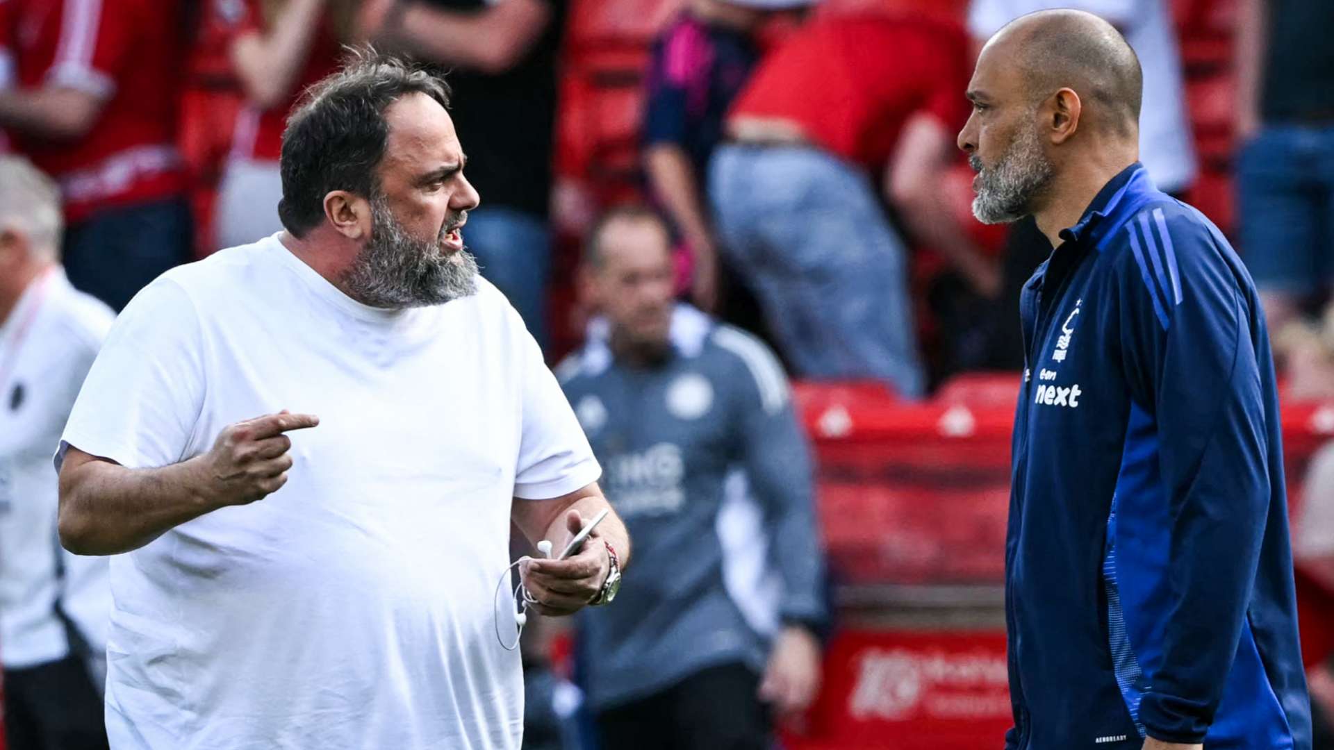 'Scandalous from owner!' - Forest chief Marinakis storms field  