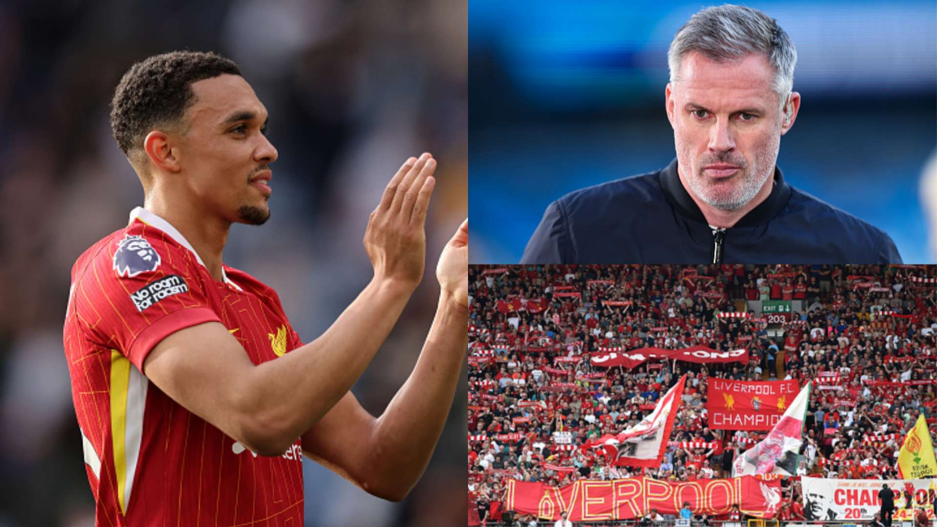 Carragher criticised for 'stirring' Liverpool fans up over Alexander-Arnold  