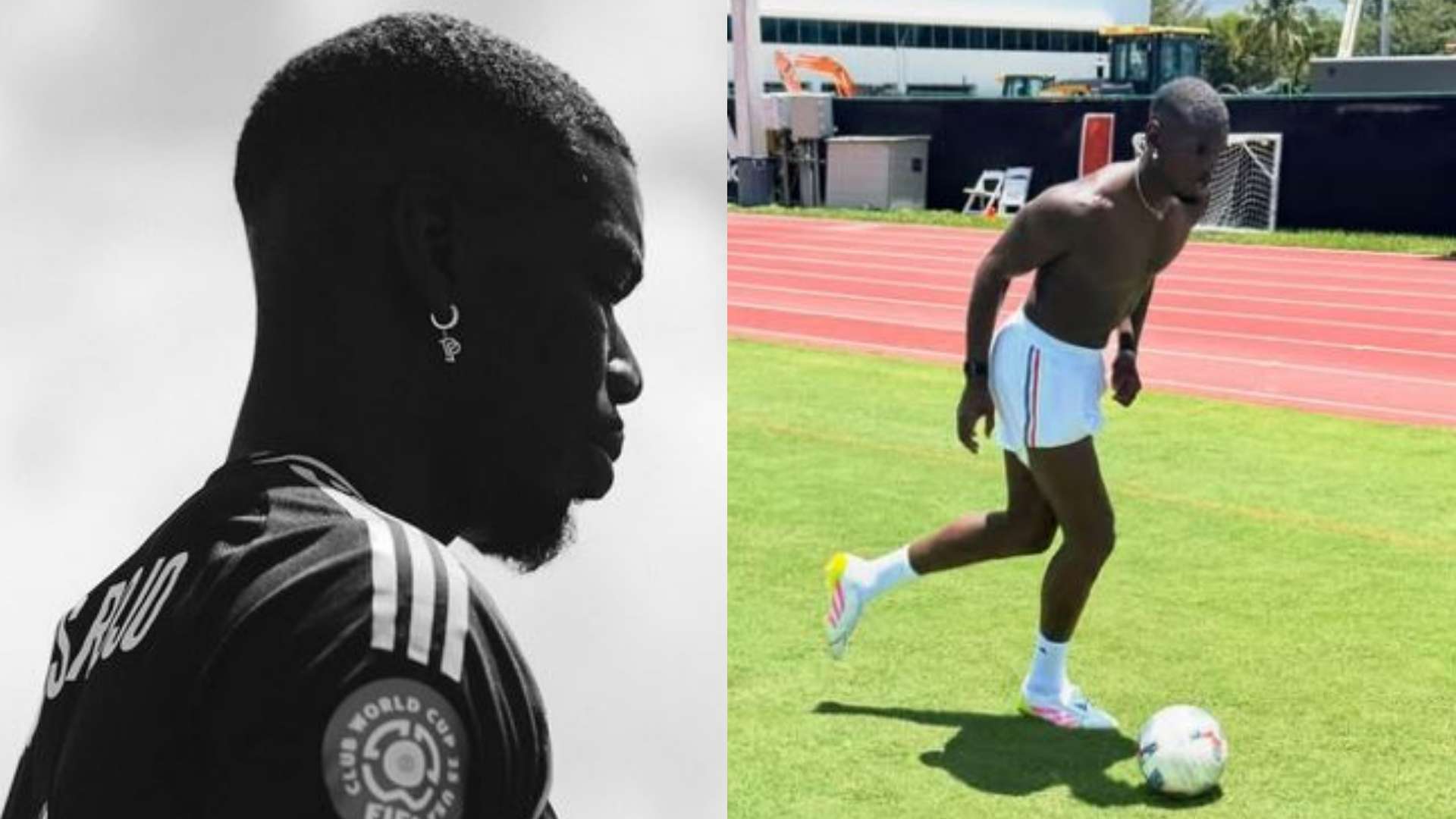 Transfer hint? Pogba wears surprise kit ahead of return to action  