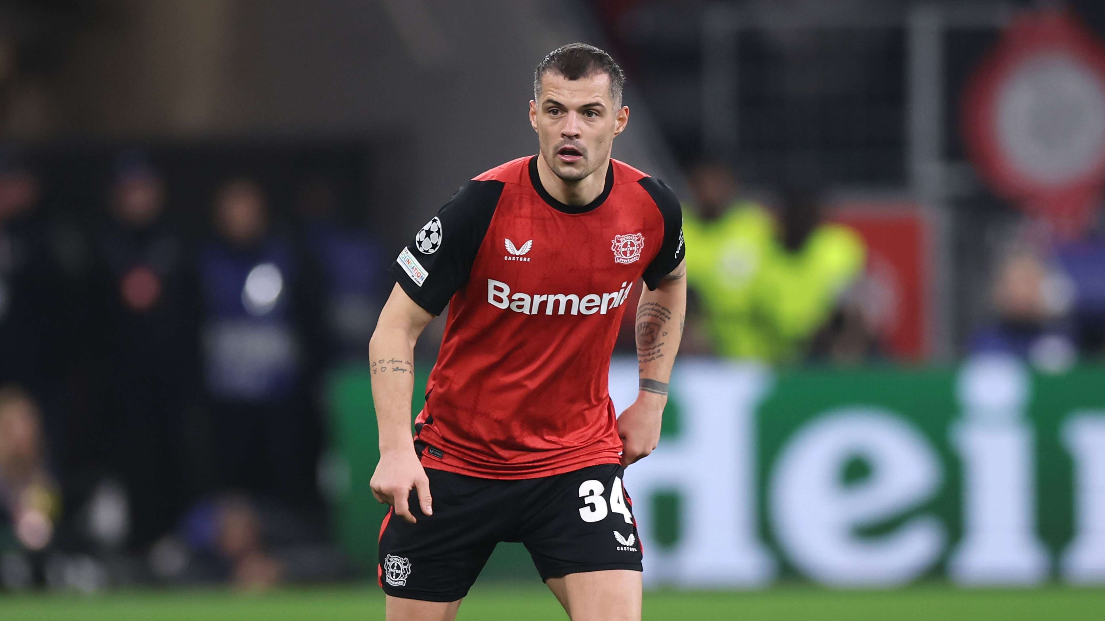 Ten Hag hopes to stop Xhaka from joining AC Milan  