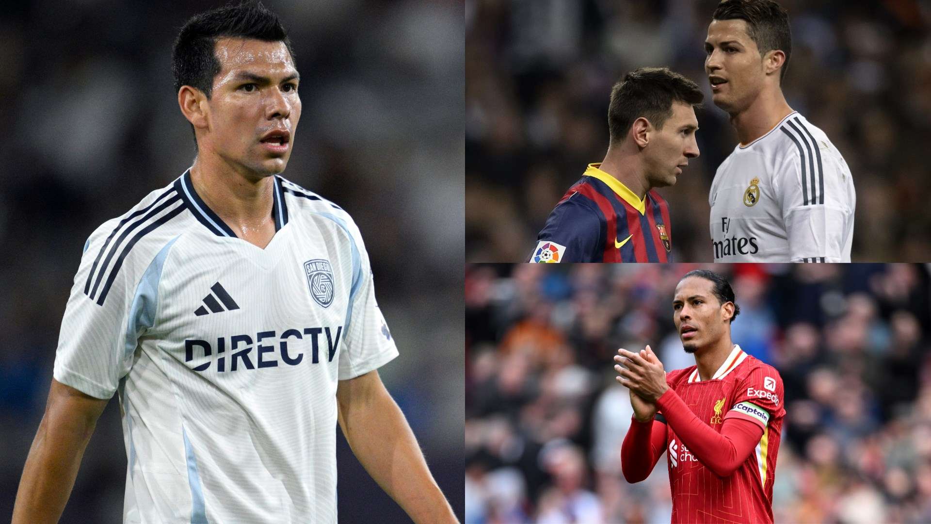 📽️ | Lozano includes Messi & CR7 as he builds perfect player  