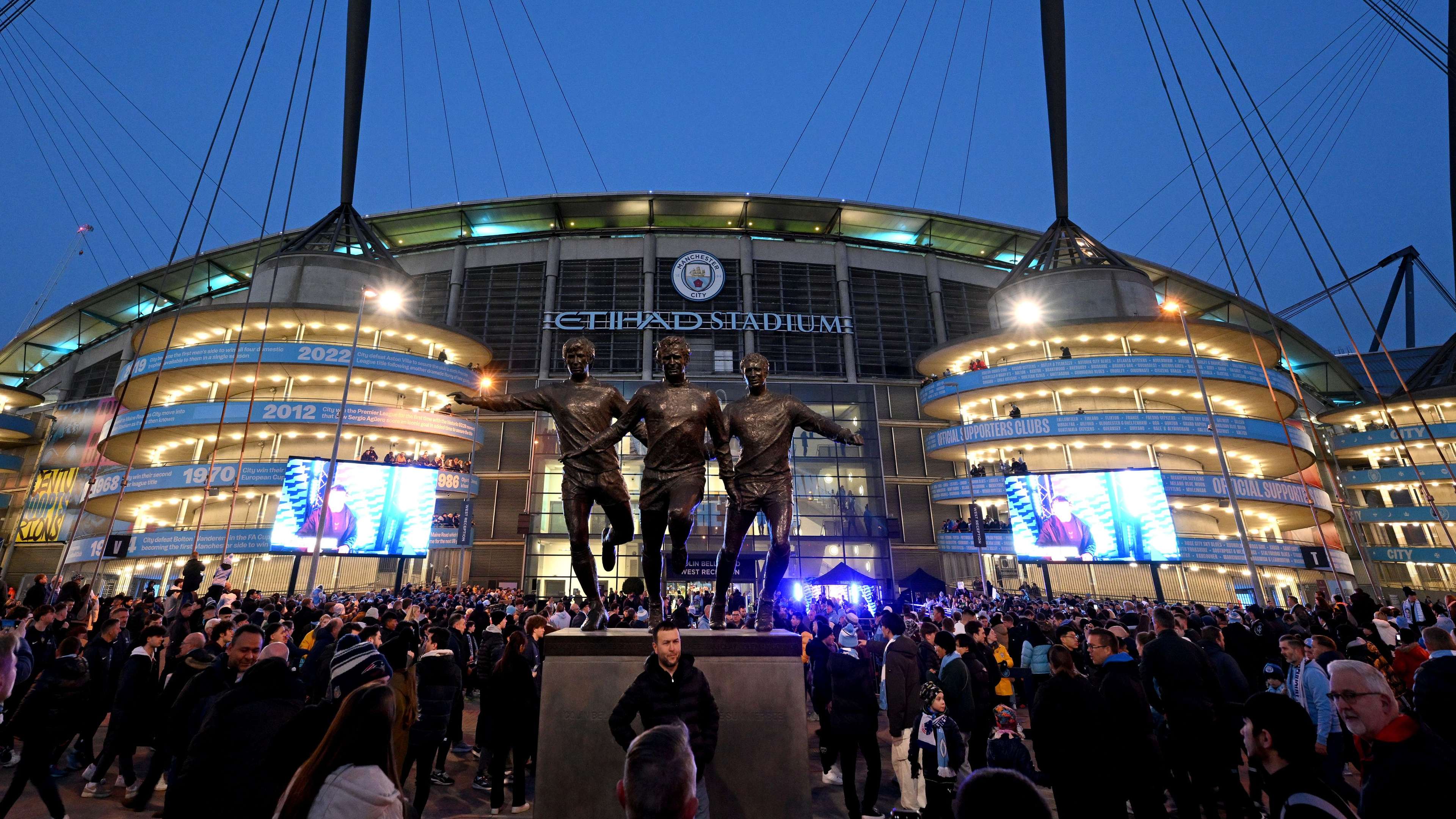 Man City fans fume as Etihad worker spotted wearing Man Utd shirt  