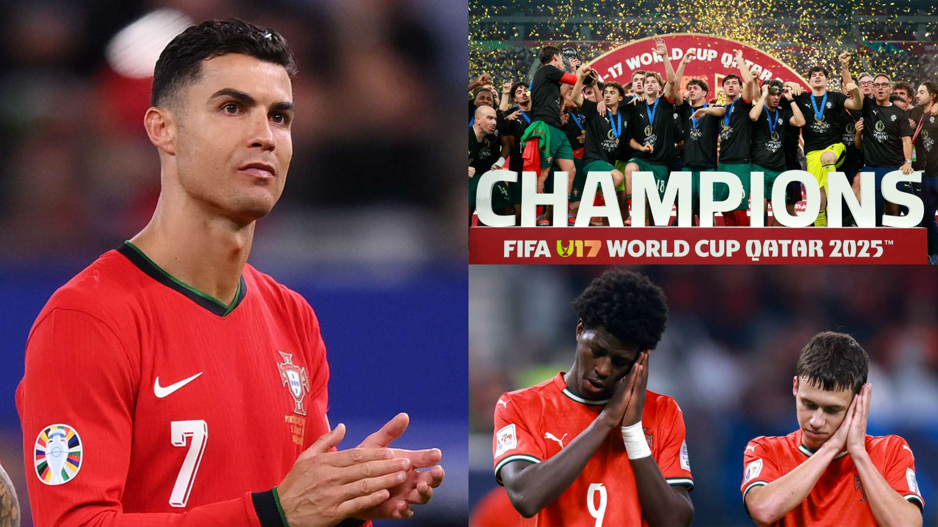 Ronaldo sends message as Portugal win first Under-17 World Cup  