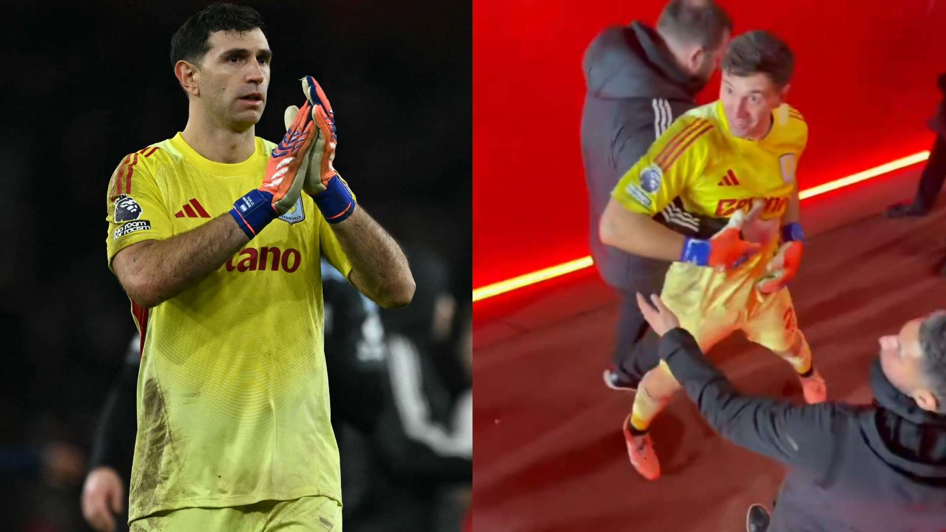 📽️ | Martinez enraged by taunting Arsenal fans in ugly scenes at Emirates  