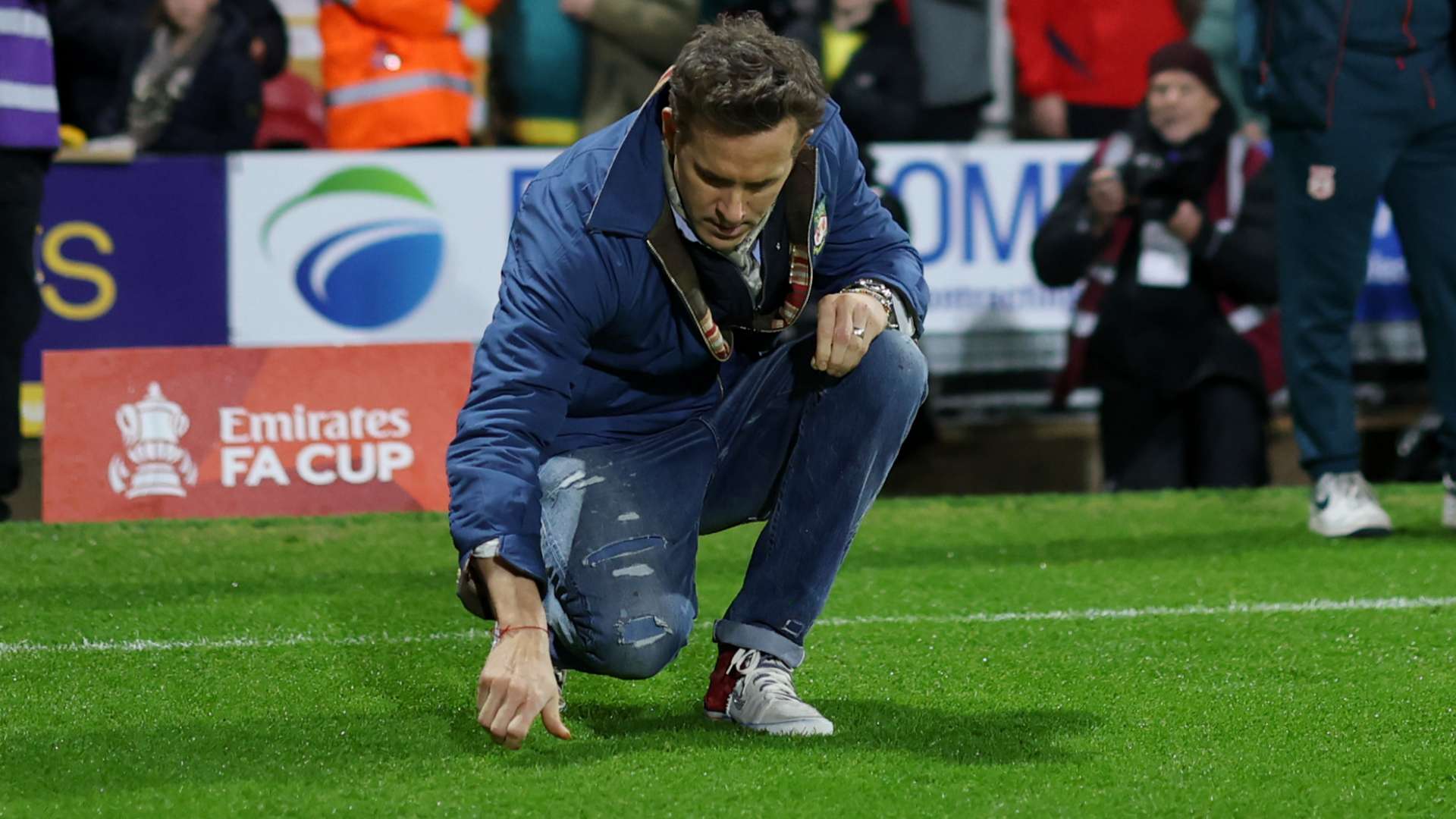 Explained: Why Reynolds picked grass before Wrexham FA Cup win  