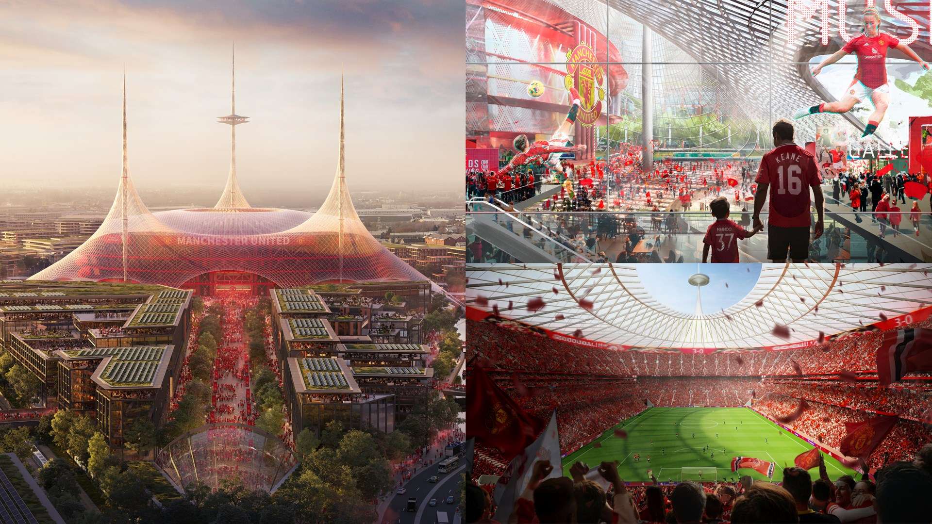 Man Utd reach 'major milestone' to complete new stadium  