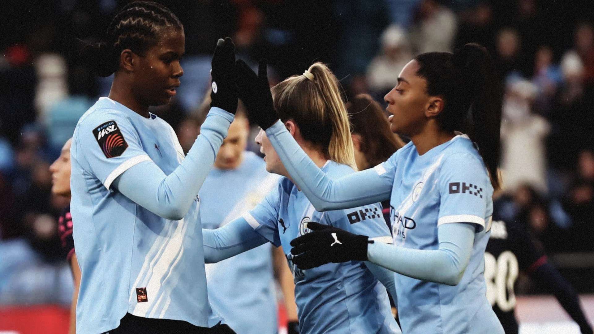 Kerolin & Miedema keep City six points clear in WSL  