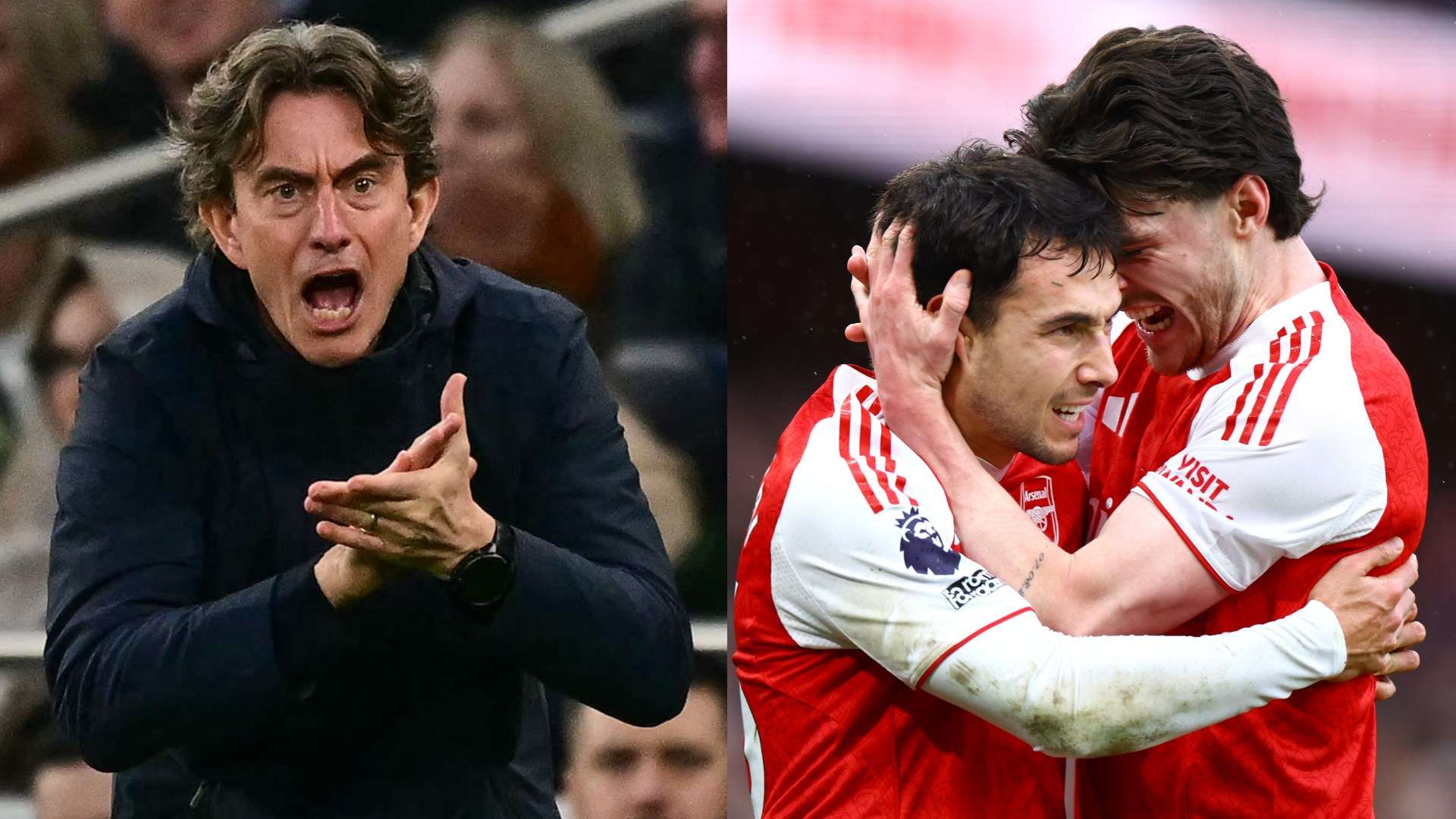 'Just shut up about Arsenal!' - How Frank angered Spurs players  